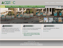 Tablet Screenshot of cefac21.com